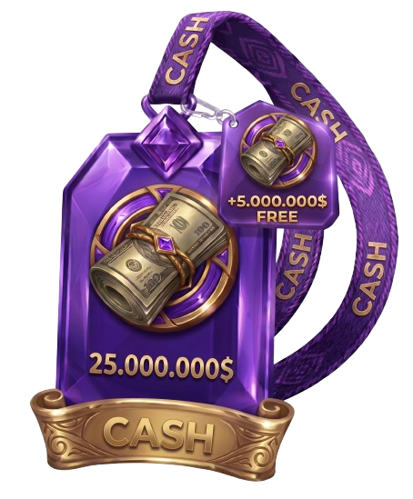 25.000.000$ + 5.000.000$ Free
